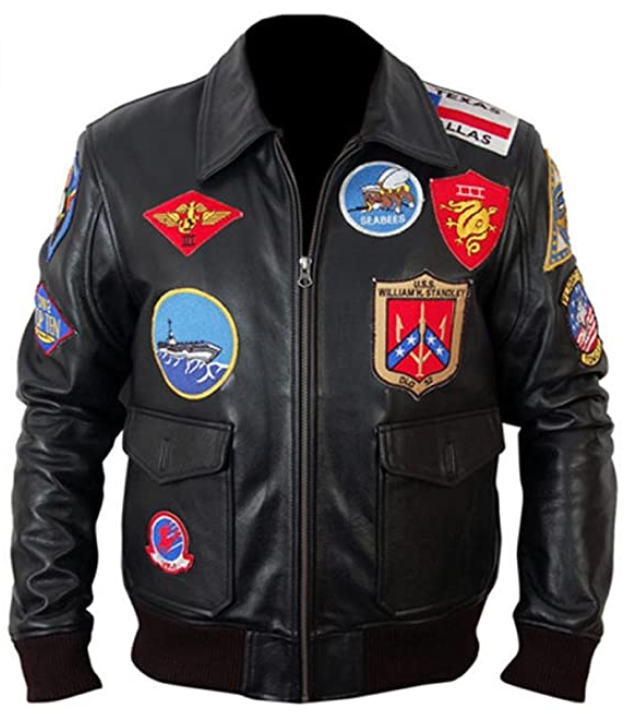 I giubbotti di volo aerei piloti giubbotto pilota aviatore aviatori giacca giacche pelle Top Gun